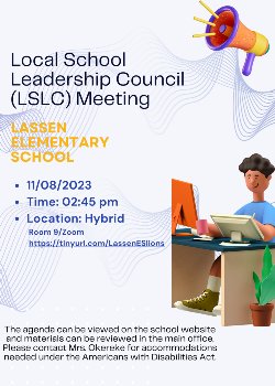 LSLC Meeting Flyer